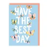 Ohh Deer Birthday|Birthday Cards*Personalised Have The Best Day Butterflies Birthday Card |