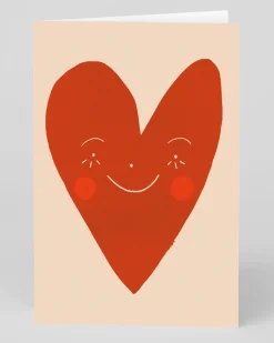 Sarah Wilson Valentine's Day|Anniversary*Personalised Heart Face Card | Ohh Deer