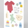 Badger u0026 Burke Congratulations|New Arrival*Personalised Hello Little One Greeting Card | Ohh Deer