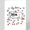 Gemma Correll Valentine's Day|Anniversary*Personalised Hey Lover Greeting Card | Ohh Deer