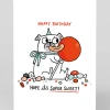 Gemma Correll Birthday|Birthday Cards*Personalised Hope It's Super Sweet Square Birthday Greeting Card | Ohh Deer