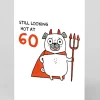 Gemma Correll Birthday|Birthday Cards*Personalised Hot At 60 Birthday Card | Just £3.50 | Ohh Deer