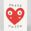 Emily Doliner Valentine's Day|Anniversary*Personalised Hubba Hubba Heart Greeting Card | Ohh Deer