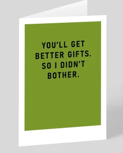 Ohh Deer Birthday|Birthday Cards*Personalised I Didn't Bother Greeting Card |