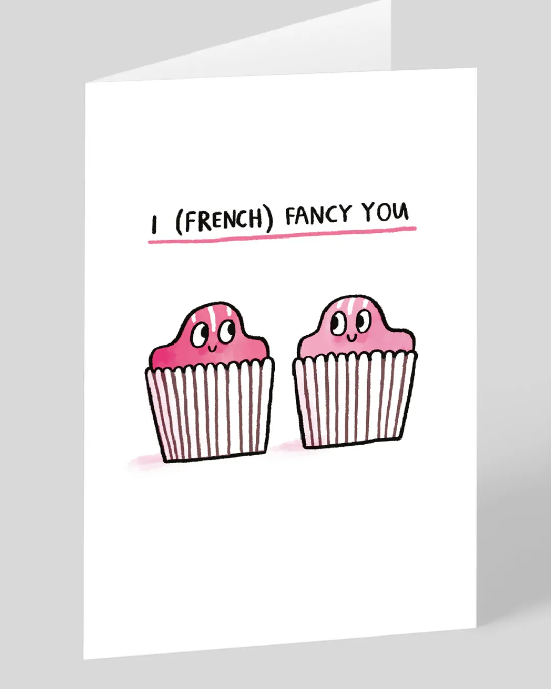 Gemma Correll Valentine's Day|Anniversary*Personalised I French Fancy You Greeting Card | Ohh Deer