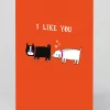 Gemma Correll Valentine's Day|Anniversary*Personalised I Like You Dogs Greeting Card | Ohh Deer