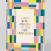 Raspberry Blossom Anniversary*Personalised I Love Being Married To You Anniversary Card | Ohh Deer