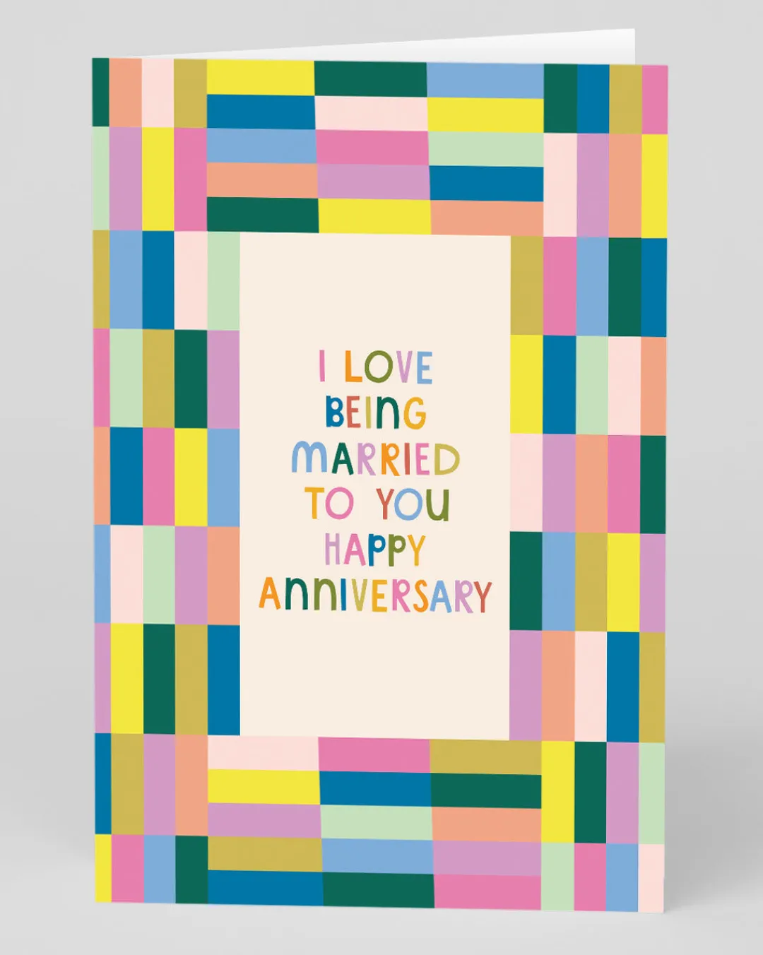 Raspberry Blossom Anniversary*Personalised I Love Being Married To You Anniversary Card | Ohh Deer