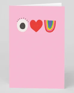 Emily Doliner Valentine's Day|Anniversary*Personalised I Love You Symbols Card | Ohh Deer