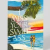 Offensive + Delightful Thinking Of You*Personalised I Miss Your Sweet Ass Greeting Card | Ohh Deer