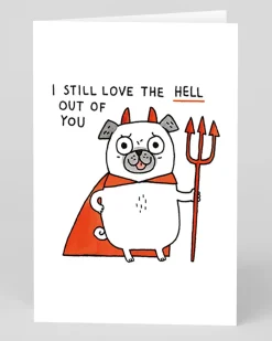Gemma Correll Valentine's Day|Anniversary*Personalised I Still Love The Hell Out Of You Greeting Card | Ohh Deer