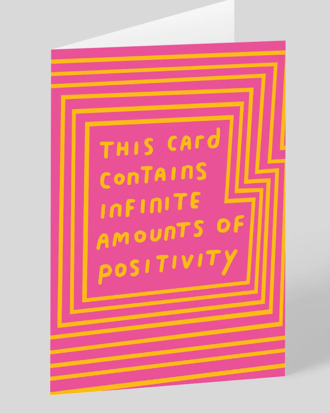 Ashkahn Thinking Of You*Personalised Infinite Positivity Greeting Card | Ohh Deer