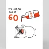Gemma Correll Birthday|Birthday Cards*Personalised It's Not All Bad 60th Birthday Card | Ohh Deer