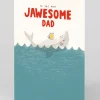 Kong-Yew Wong Birthday|Birthday Cards*Personalised Jawsome Dad Greeting Card | Ohh Deer