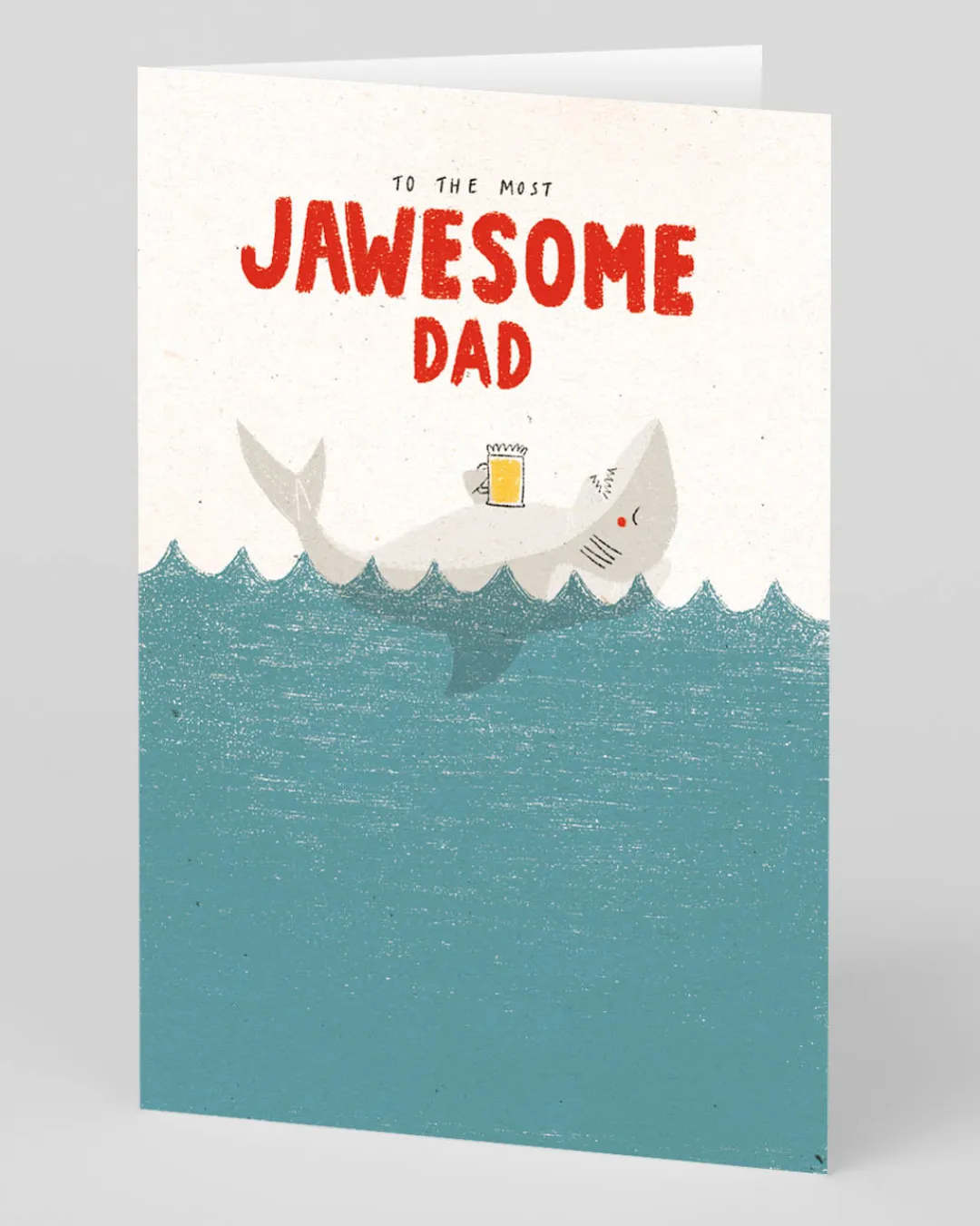 Kong-Yew Wong Birthday|Birthday Cards*Personalised Jawsome Dad Greeting Card | Ohh Deer