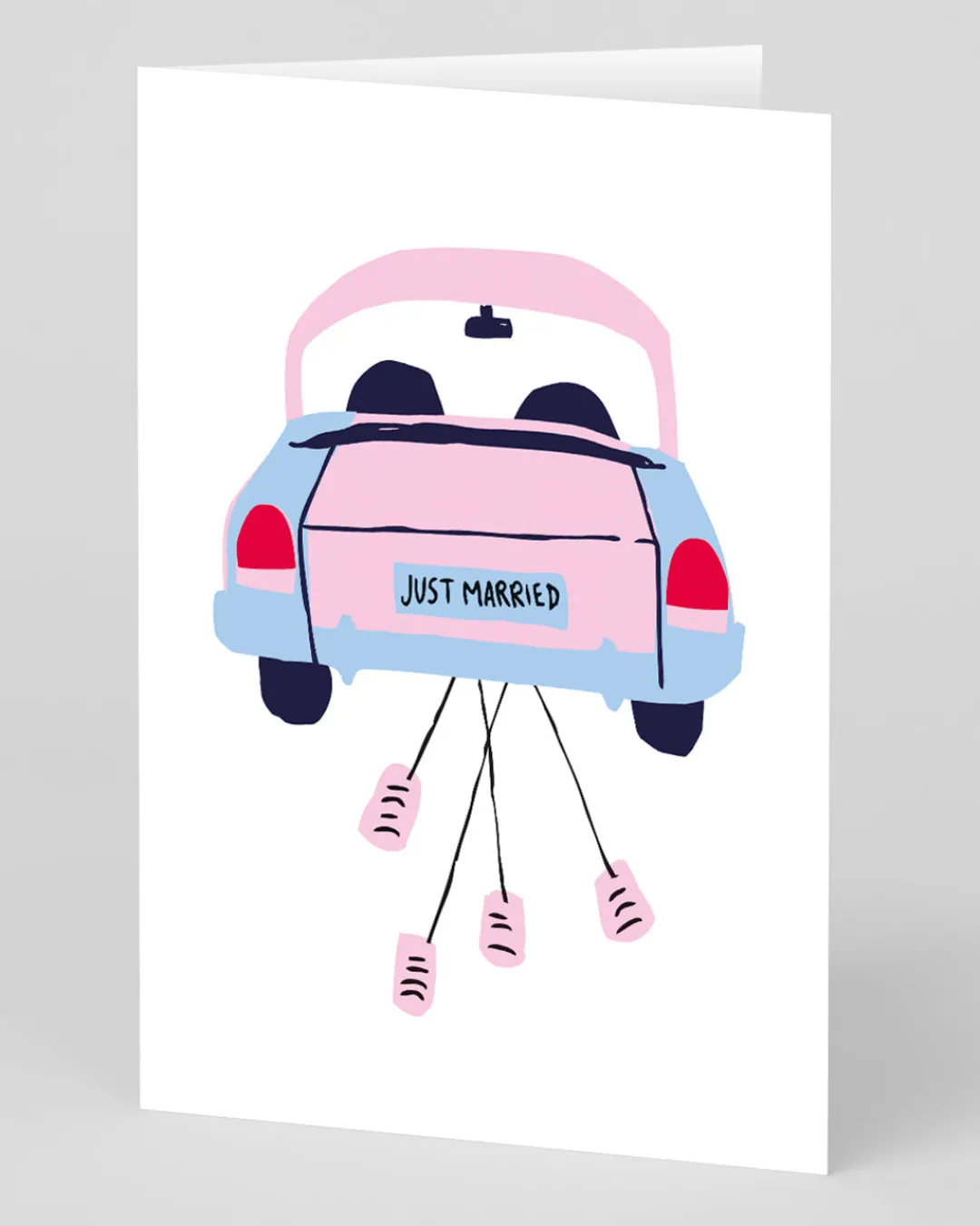 Badger u0026 Burke Congratulations|Wedding*Personalised Just Married Car Greeting Card | Ohh Deer