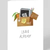 Ohh Deer Congratulations|New Job*Personalised Leave Already Goodbye Card |