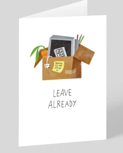 Ohh Deer Congratulations|New Job*Personalised Leave Already Goodbye Card |