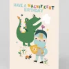Raspberry Blossom Birthday|Birthday Cards*Personalised Legendary Knight And Dragon Birthday Card | Ohh Deer