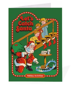 Ohh Deer Christmas|Christmas Cards*Personalised Let's Catch Santa Christmas Card |