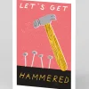 Max Machen Birthday|Birthday Cards*Personalised Let's Get Hammered Greeting Card - | Ohh Deer