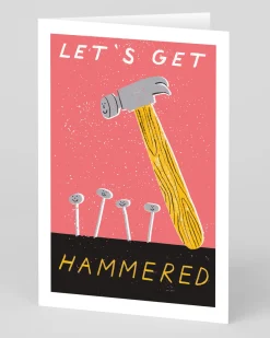 Max Machen Birthday|Birthday Cards*Personalised Let's Get Hammered Greeting Card - | Ohh Deer