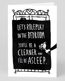 Barry Dunstall Valentine's Day|Anniversary*Personalised Let's Role Play Greeting Card | Ohh Deer