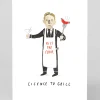 Alex Willmore Father's Day|Birthday*Personalised Licence to Grill Greeting Card | Ohh Deer