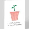Badger u0026 Burke Congratulations|New Arrival*Personalised Little Sprout New Baby Card | Ohh Deer