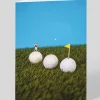 Say Cheese Father's Day|Birthday*Personalised Little Tiny People Golf Square Greeting Card | Ohh Deer