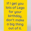 Barry Dunstall Birthday|Birthday Cards*Personalised Lots of Lego Joke Birthday Card | Ohh Deer
