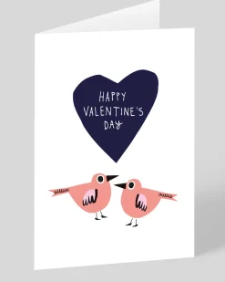 Badger u0026 Burke Valentine's Day|Anniversary*Personalised Love Birds Valentine's Day Card | Ohh Deer