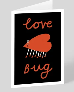 Max Machen Valentine's Day|Anniversary*Personalised Love Bug Greeting Card | Ohh Deer