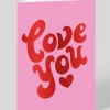 Ohh Deer Valentine's Day|Anniversary*Personalised Love You Lettering Greeting Card |