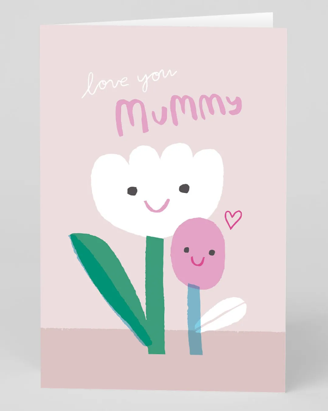 Ohh Deer Mother's Day|Birthday*Personalised Love You Mummy Flowers Greeting Card |