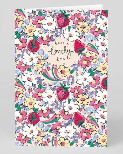 Cath Kidston Mother's Day|Wedding*Personalised Lovely Day Self Care Ditsy Greeting Card | Ohh Deer