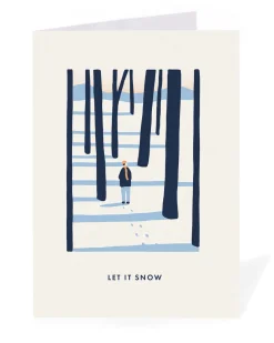Ohh Deer Christmas|Christmas Cards*Personalised Man in woods Christmas Card |