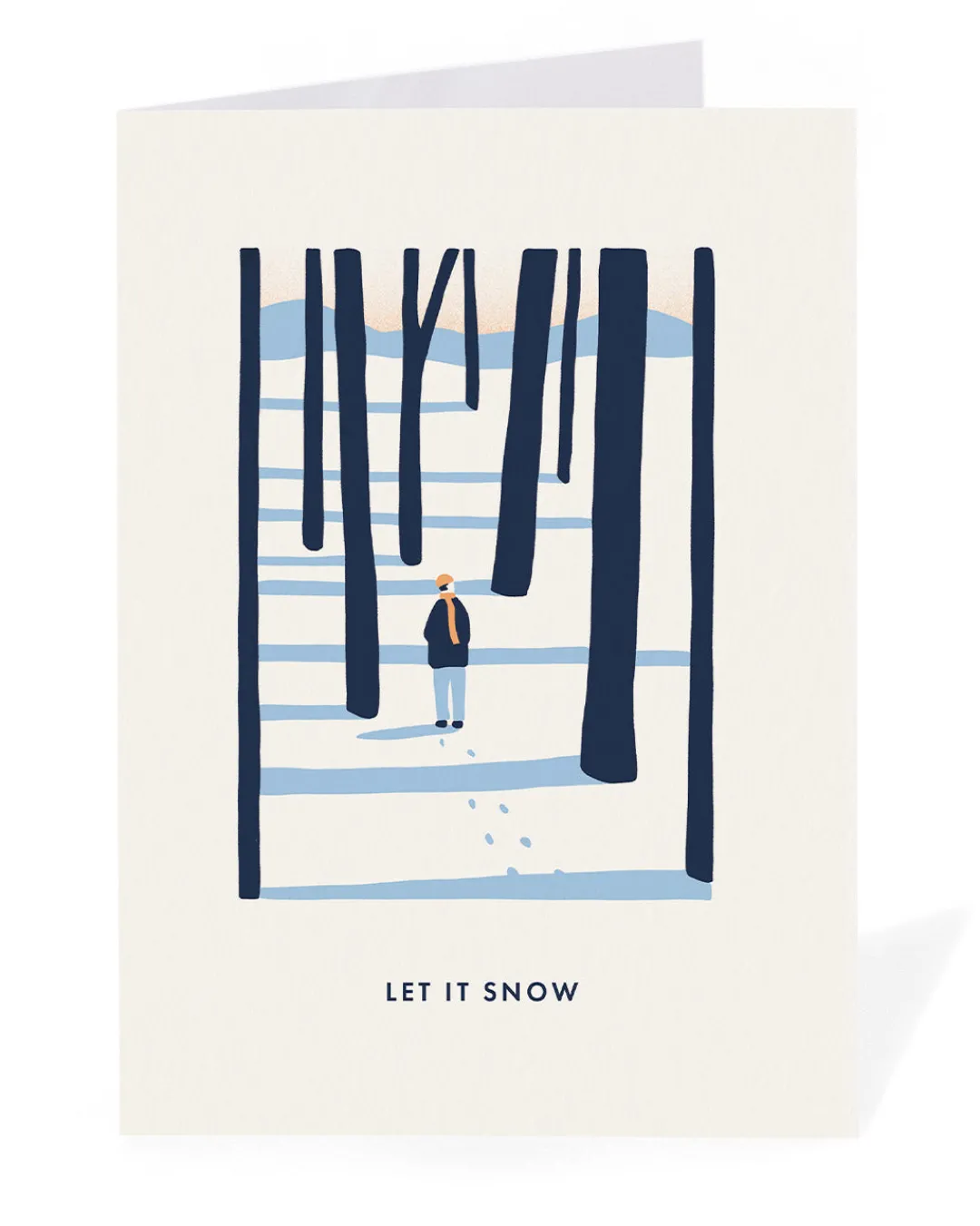 Ohh Deer Christmas|Christmas Cards*Personalised Man in woods Christmas Card |