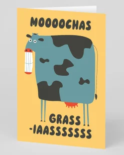 Betiobca Thank You*Personalised Moochas Grassias Greeting Card | Ohh Deer