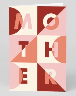 Ellen Schlegelmilch Mother's Day|Birthday*Personalised Mother Colour Block Card | Ohh Deer