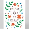 Ohh Deer Mother's Day|Birthday*Personalised Mother Like No Other Floral Greeting Card |