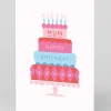 Ohh Deer Birthday|Birthday Cards*Personalised Mum Cake Birthday Card |