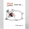 Gemma Correll Mother's Day|Birthday*Personalised Mum Feed Me Greeting Card | Ohh Deer