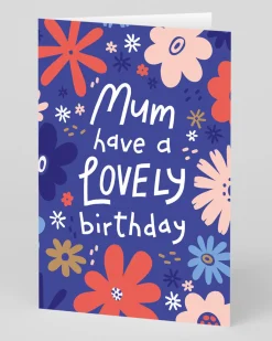 Ohh Deer Birthday|Birthday Cards*Personalised Mum Happy Birthday Floral |