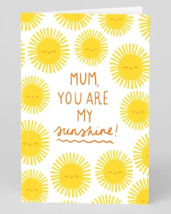 Ohh Deer Birthday|Mother's Day*Personalised Mum You Are My Sunshine Greeting Card |