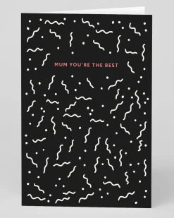 Ohh Deer Mother's Day|Birthday*Personalised Mum You're The Best Squiggles Greeting Card |