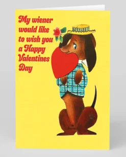 Smitten Kitten Valentine's Day*Personalised My Wiener Valentine's Day Card | Ohh Deer