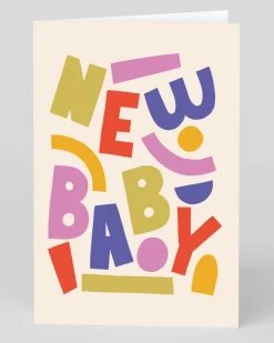 Raspberry Blossom Congratulations|New Arrival*Personalised New Baby Greeting Card | Ohh Deer