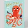 Ohh Deer Congratulations|New Job*Personalised New Job Octopus Greeting Card |