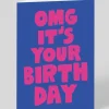 Ashkahn Birthday|Birthday Cards*Personalised OMG Birthday Card | Ohh Deer